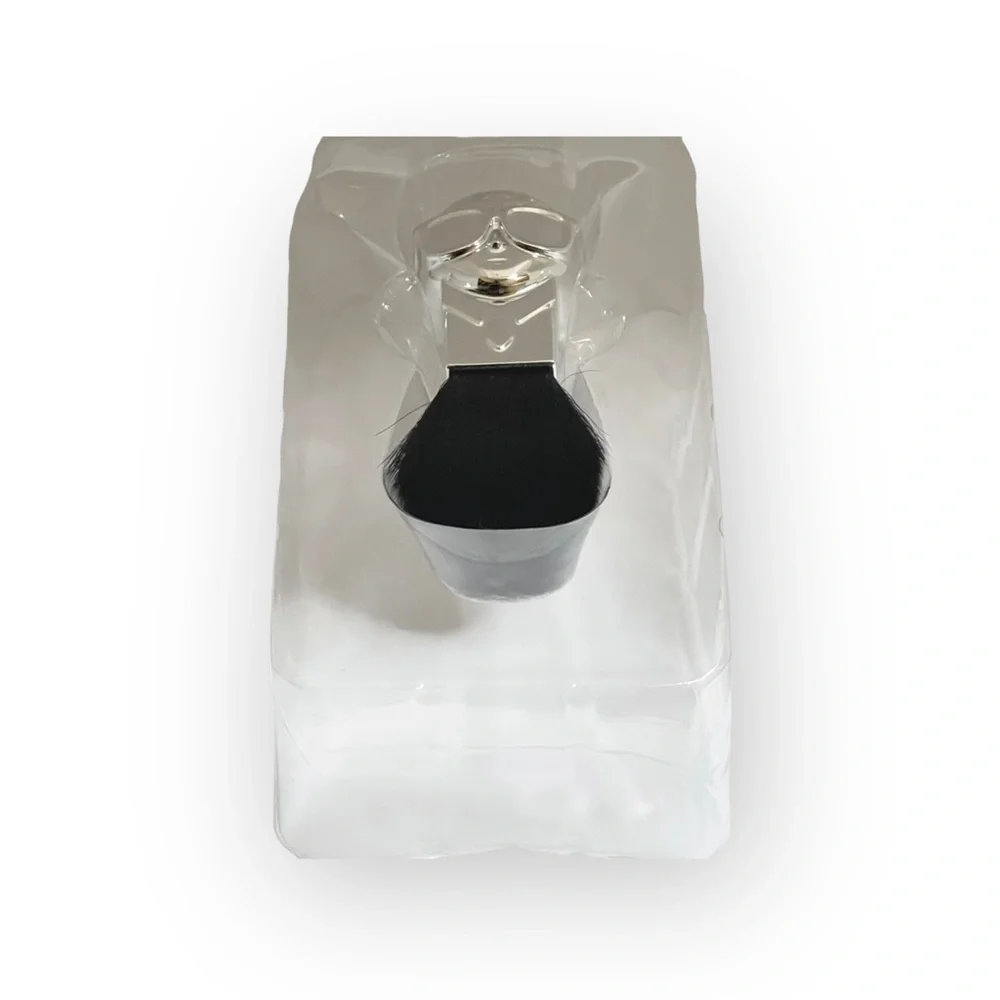new Karl Lagerfeld + Modelco ꧁ Limited Edition Karl Buki Kabuki Brush ꧁ Silver